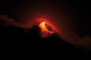 Moody Partial Solar Eclipse © James McBeath (UK)